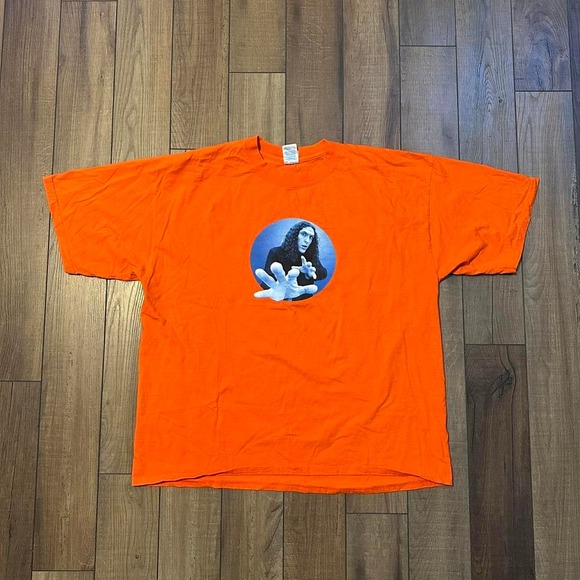 Vintage the weird al‎ experience orange tee size XXL 2XL - Picture 1 of 6